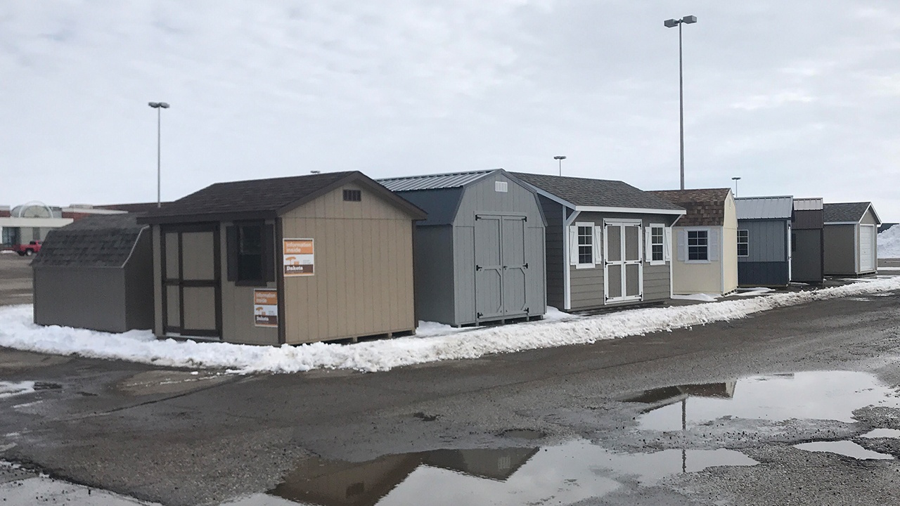 Dakota Storage Buildings' Milbank, South Dakota Shed Display Lot